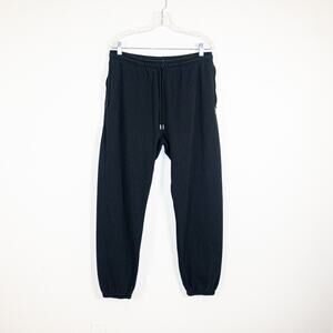 Alo Yoga Men's Black Jogger Sweatpants French terry fits 32waist